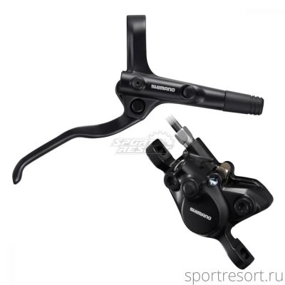 Тормоз дисковый Shimano MT200 задний (1700мм, черный)