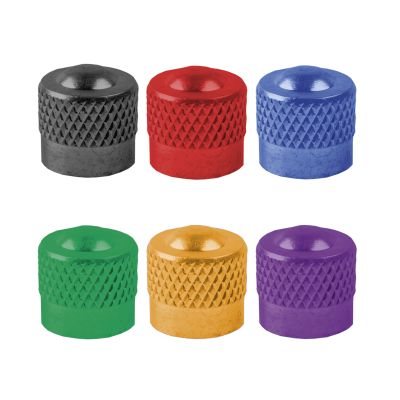 Ниппельный колпачок M-Wave Valve Cap Flat A/V (упаковка 50 штук)