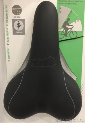 Седло Selle San Marco Milano Rigida Nera/Orange