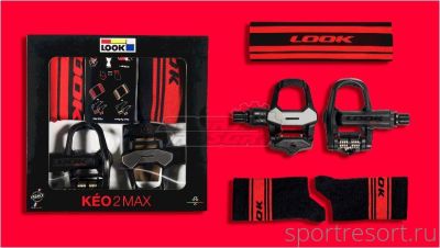 Педали LOOK Keo 2 Max в наборе Pack Pro Team Limited Black/Red, L/XL