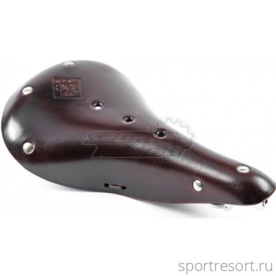 Седло Bear Bike OT-12002 Коричневое Кожа