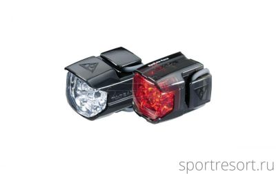 Комплект фонарей TOPEAK WHITELITE RACE & REDLITE RACE COMBO TMS067