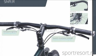 Манетки Cinq5 Shift:R для втулки Speedhub 500/14