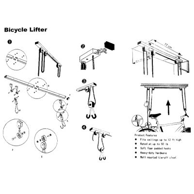 Система хранения велосипеда Bicycle Lifter CB-740 CB-740