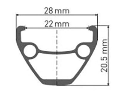 Обод DT Swiss 533D 26" (559x22мм) 32H