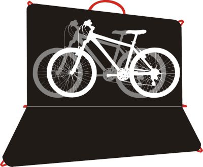 Чехол для велосипеда Veloangar №1 (без снятия колес) Зеленый с черными элементами Veloangar №1