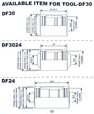Набор инструментов First Components TOOL-DF30 TOOL-DF30-0000-0063