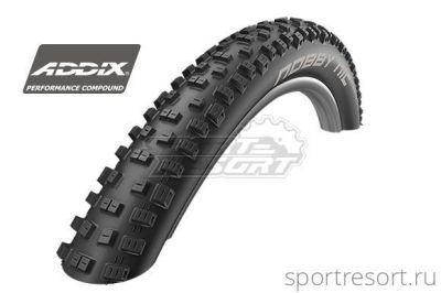 Покрышка Schwalbe NOBBY NIC 27.5x2.35 TLR Folding Addix HS463