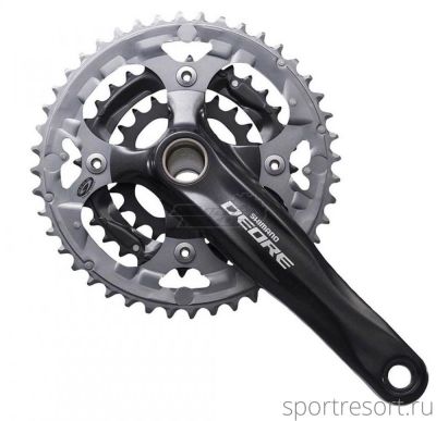 Система Shimano Deore FC-M590 9ск (48/36/26T, 175mm, черная)
