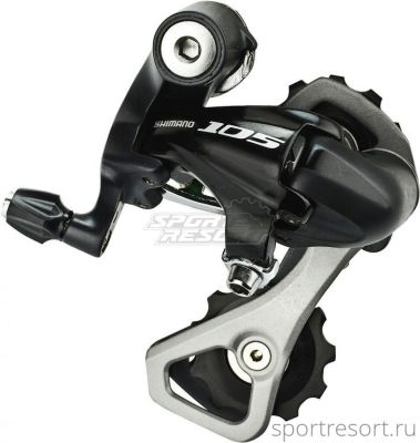 Переключатель задний Shimano 105 RD-5701 SS (2х10ск, черный) без упак.