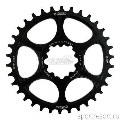 Звезда a2z Narrow-Wide SRAM Direct mount 34T Black