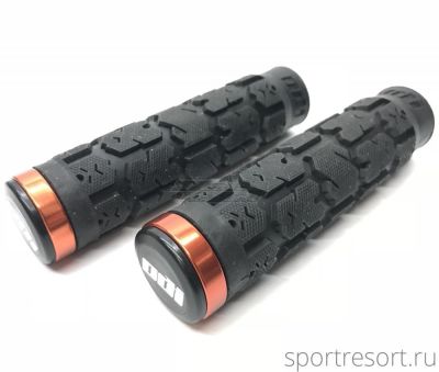 Грипсы ODI Rogue Lock-On Grips Black/Orange