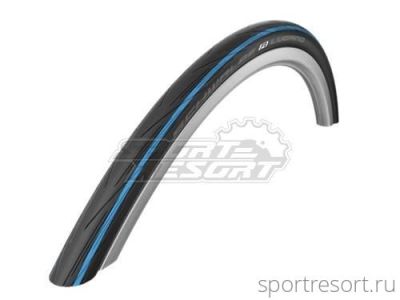 Покрышка Schwalbe LUGANO 700x25C Black/Blue