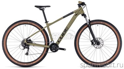 Велосипед Cube Aim Race 29" (2024) 20" olive'n'black Cube Aim Race 29" (2024) 20" olive'n'black