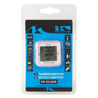 Велокомпьютер M-Wave XIV Silicon Pink 5-244715
