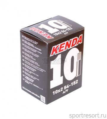 Велокамера Kenda 10x2.0 (54-152) A/V (прямой ниппель)