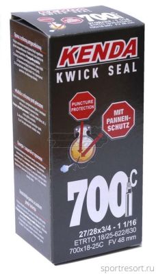 Велокамера Kenda 28 700x18-25C (18/25-622) F/V-48mm Антипрокол