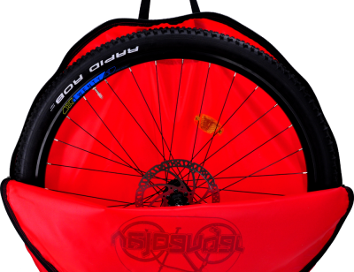 Сумка-чехол для колеса Veloangar №5 Черный с серыми элементами Veloangar №5