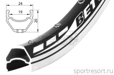 Обод Remerx Better 28/29" (622x19mm) 36H