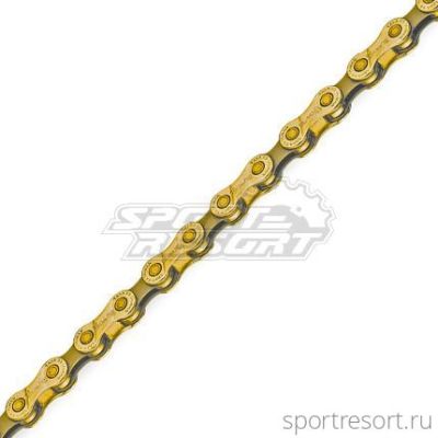 Цепь Taya NOVE-91 (9ск,116зв) Ti-Gold