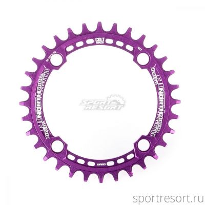 Звезда Colt Bikes North Narrow-Wide v2 BCD104 32T Purple