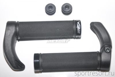 Грипсы-рога Velo V-818BE (рога алюминиевые)