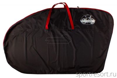 Чехол для велосипеда Veloangar №27 Черный с красными элементами Veloangar №27