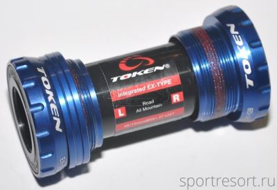Каретка Token TK877EX MTB/Road Blue