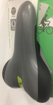 Седло Selle San Marco Milano Glamour Bianca Rigida Gray/Black