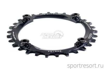 Звезда a2z Narrow-Wide BCD104 30T Black