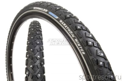 Покрышка Schwalbe MARATHON WINTER 26x1.75 Reflex HS396 шипованная