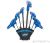 Набор Г-образных шестигранников Park Tool PH-1.2 Hex Key Set PTLPH-1.2