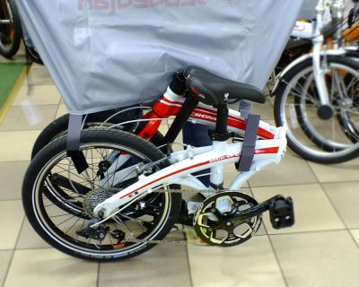 Чехол для складного велосипеда Veloangar №41 (16-20) Серый Veloangar №41