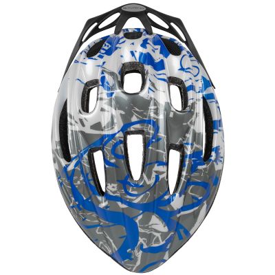 Велосипедный шлем M-Wave Active Bicycle Helmet Blue Spots (L 58-61cm) 731028