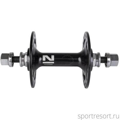 Втулка передняя Novatec A586SBT (32H, гайки) Black