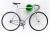 Крепеж на стену для велосипеда Cycloc Solo White Cycloc Solo White