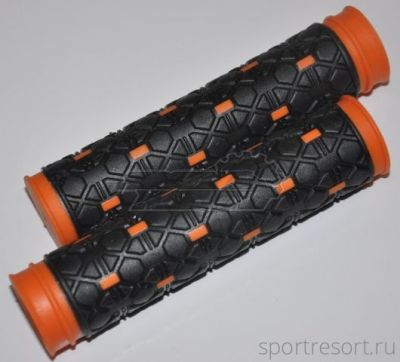 Грипсы Velo VLG-232D2 Orange