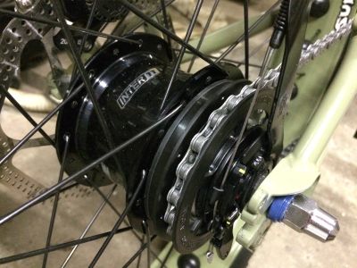 Втулка планетарная Shimano Alfine SG-S700 (32H, черная)