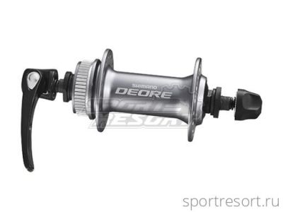 Втулка передняя Shimano Deore HB-M615 (36H, серебро)
