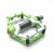 Педали RideRover 32С Anti-shock System White/Green