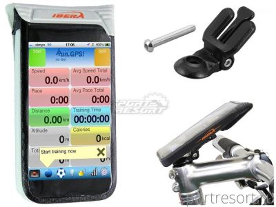 Крепеж на руль IBERA IB-PB7Q4 Phone Case (в якорь) White IB-PB7Q4 White