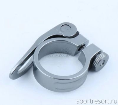Хомут KENLI M09 QR 31.8mm gray