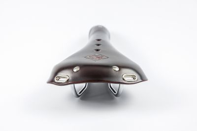 Седло Bear Bike OT-001 Коричневое Кожа